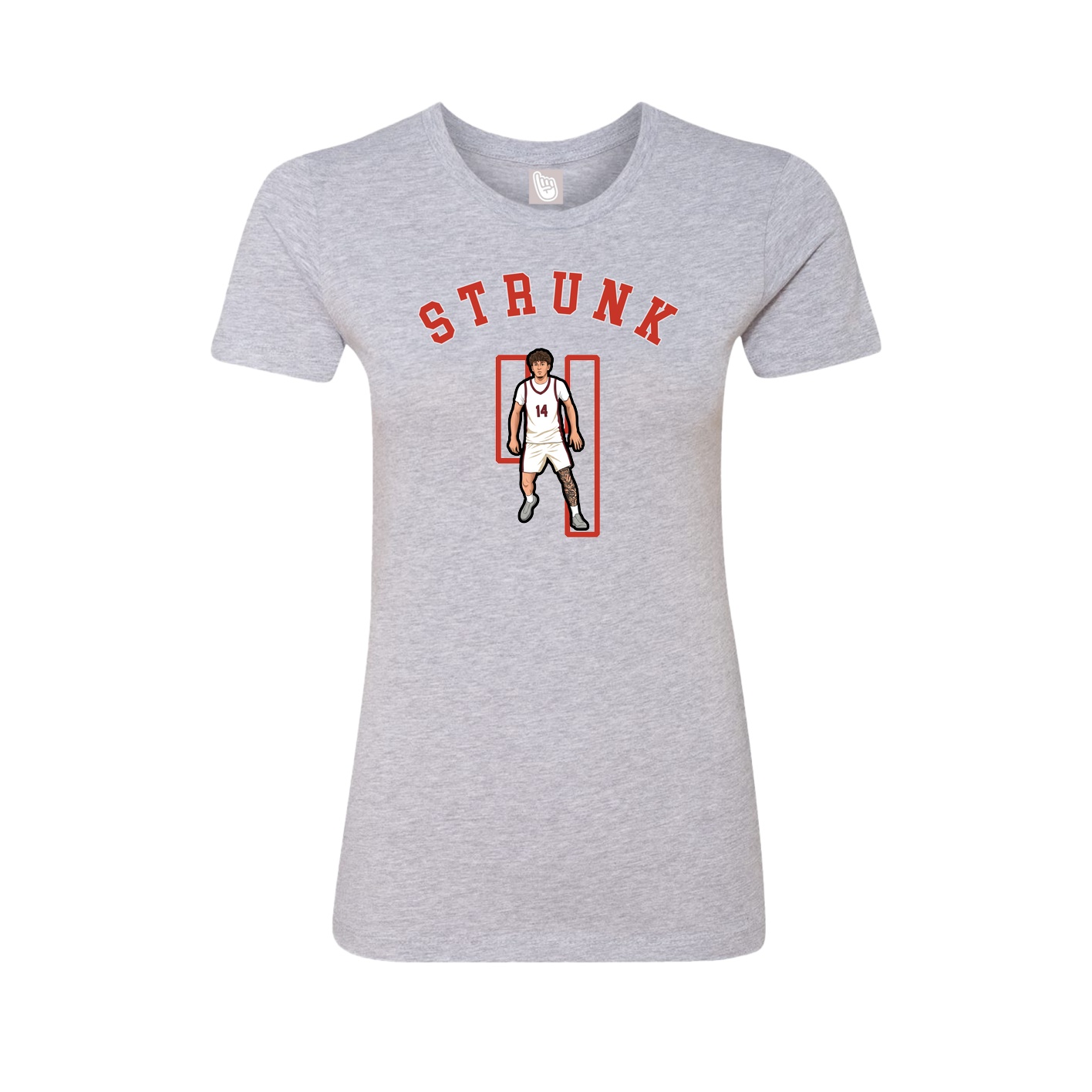 Womens Tee — Shirsey Arch in Grey