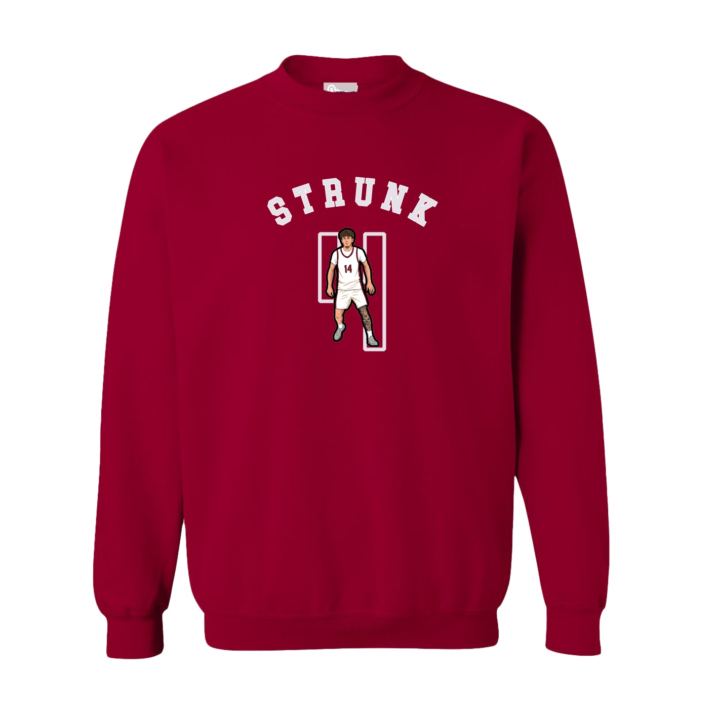 Fleece Crew — Shirsey Arch in Cardinal