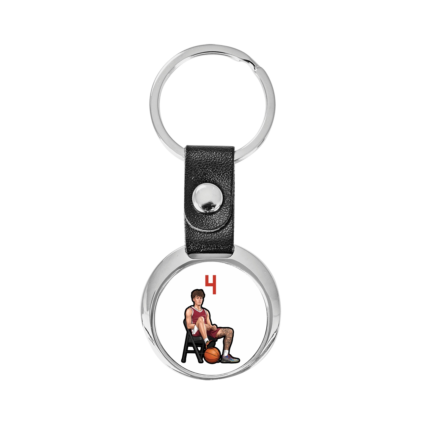 Key Chain — Number Top in Classic