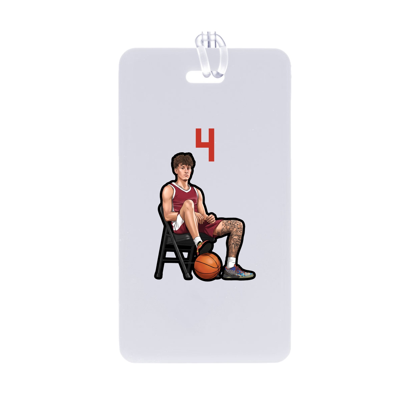 Bag Tag — Number Top in Classic