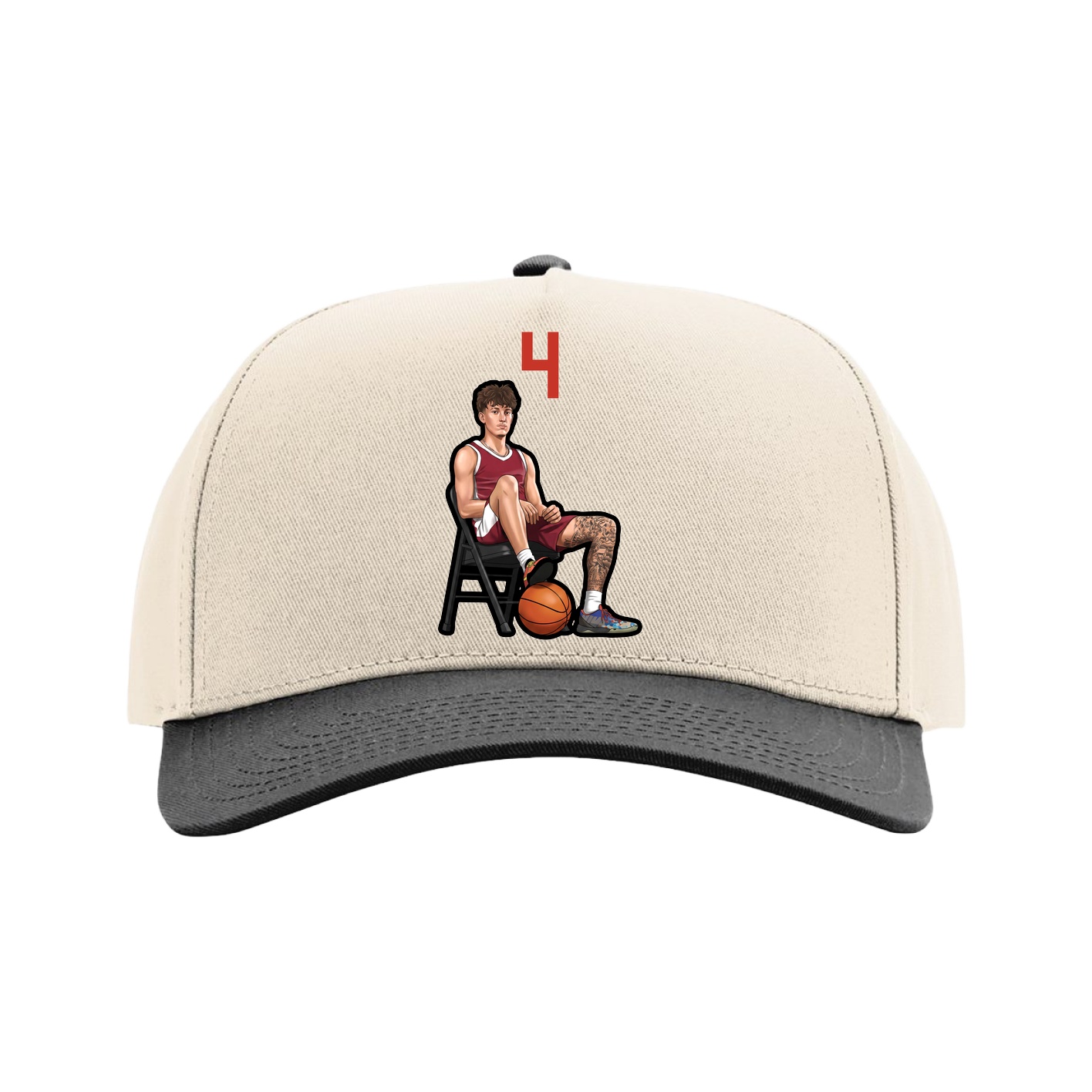 Full Fabric Five-Panel Champ Cap