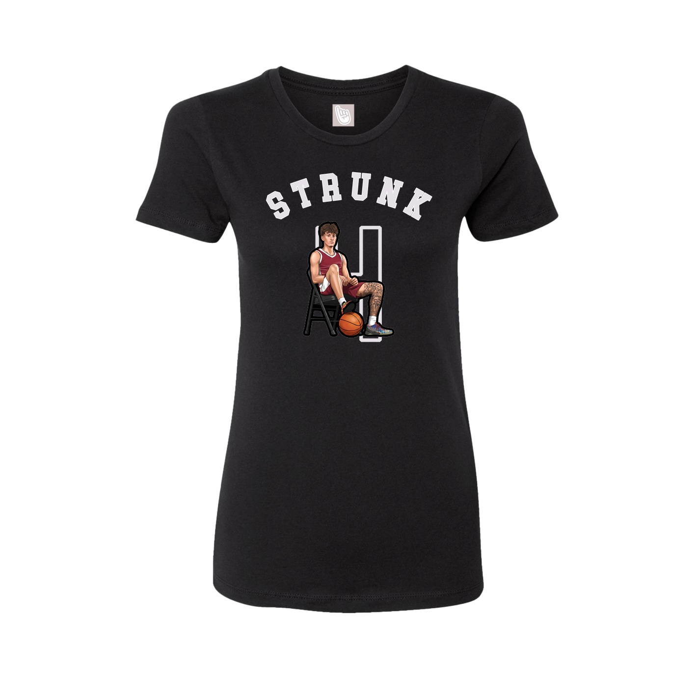 Womens Tee — Shirsey Arch in Black
