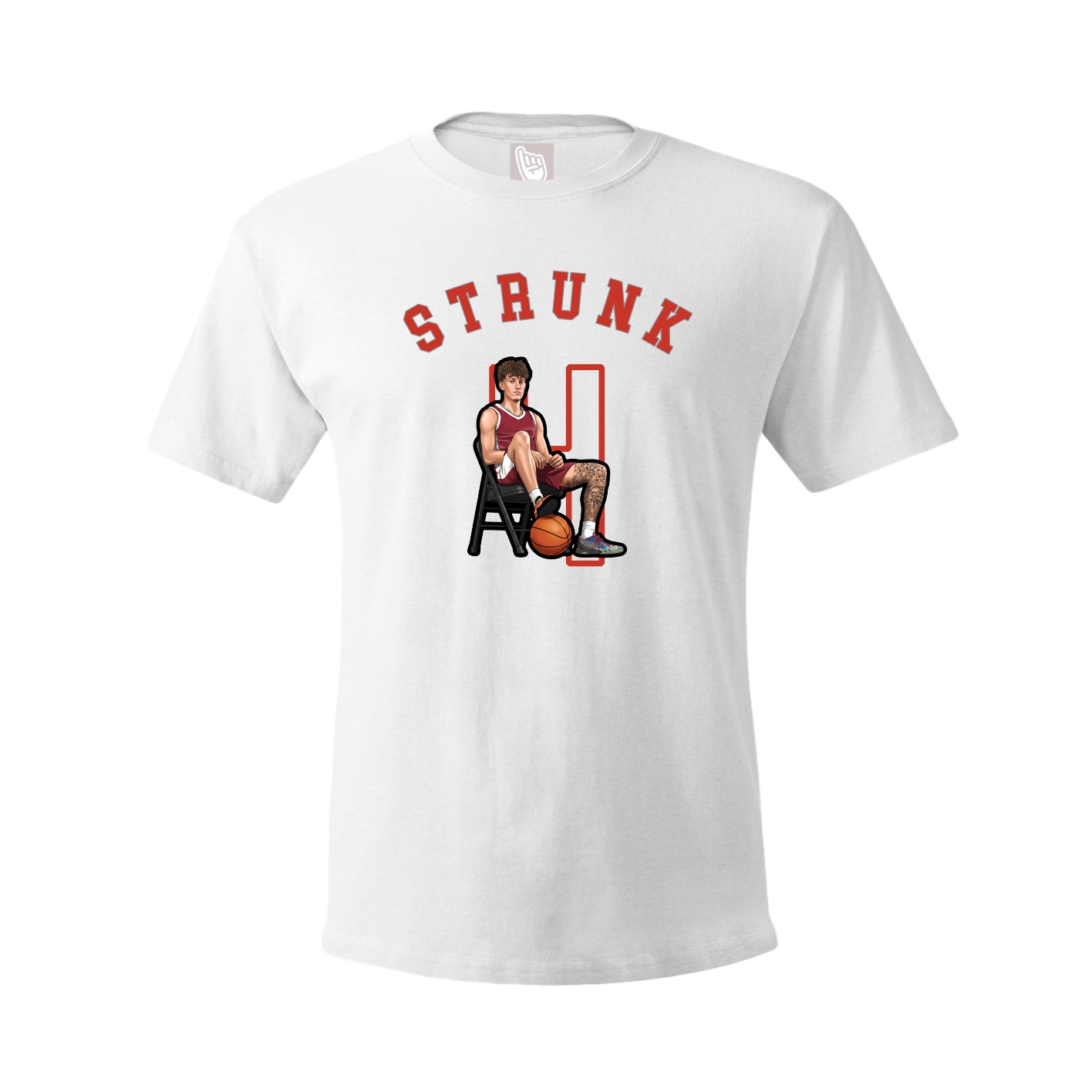 Youth Tee — Shirsey Arch in White