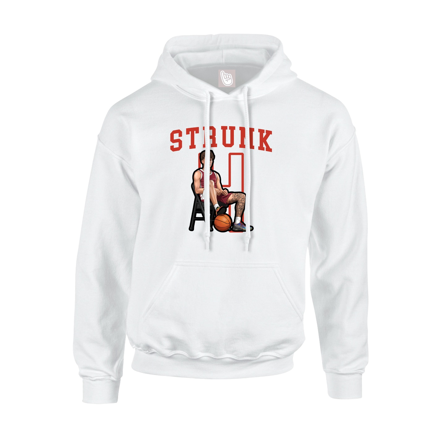 Youth Hoodie — Shirsey in White