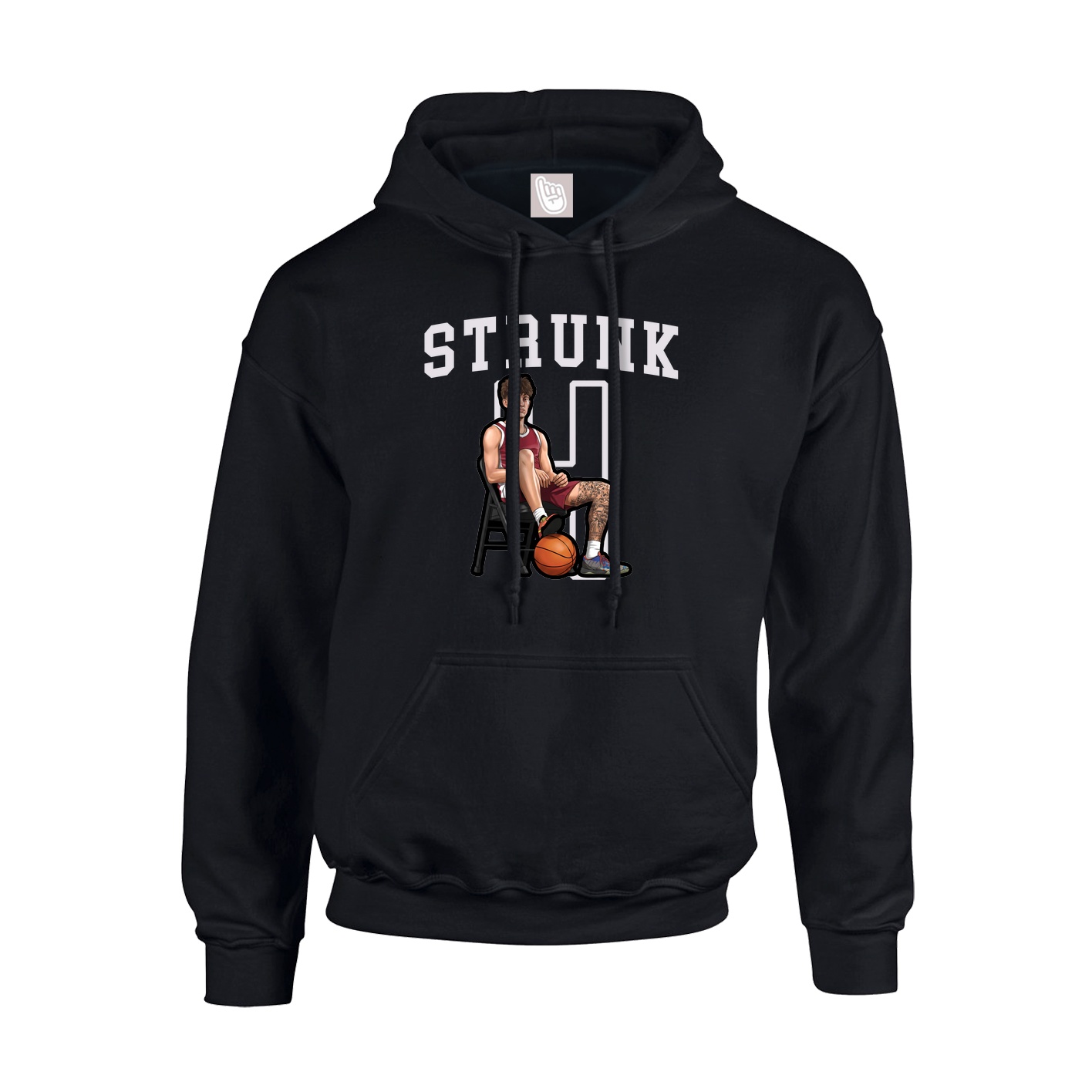 Youth Hoodie — Shirsey in Black
