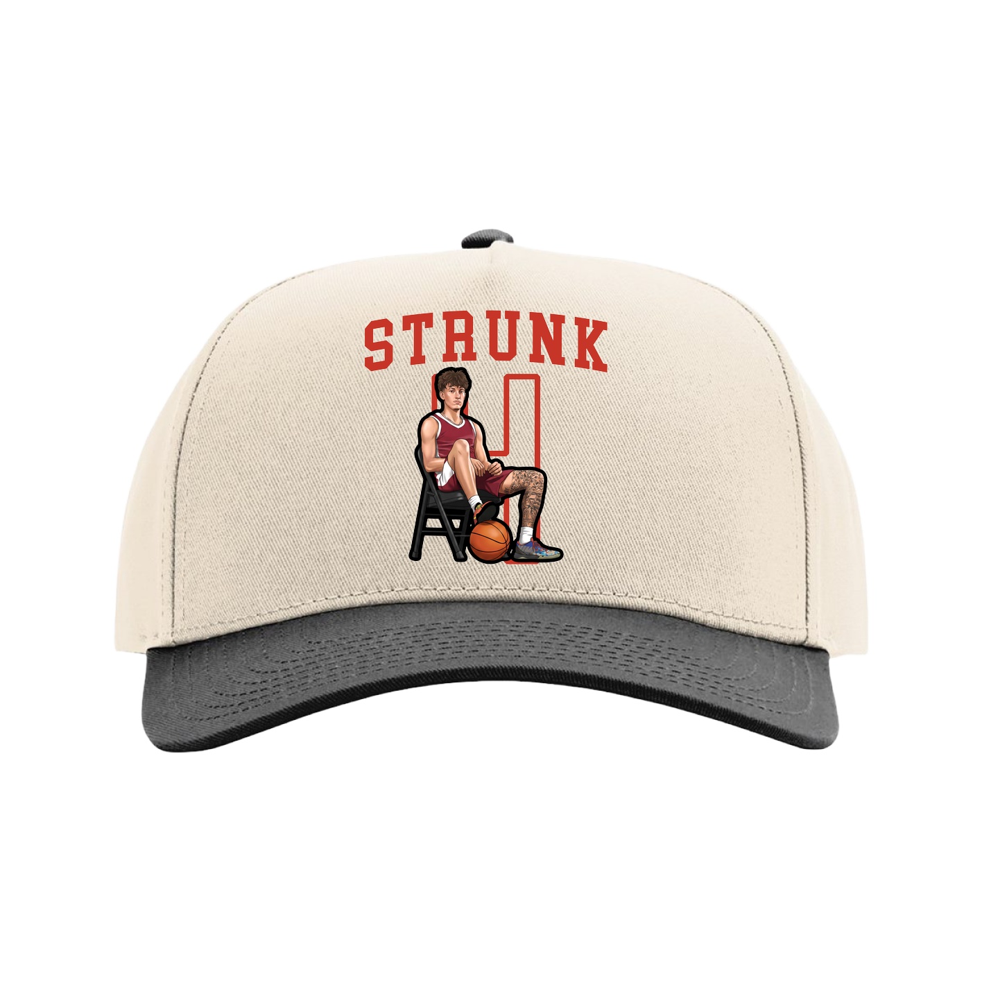 Full Fabric Five-Panel Champ Cap