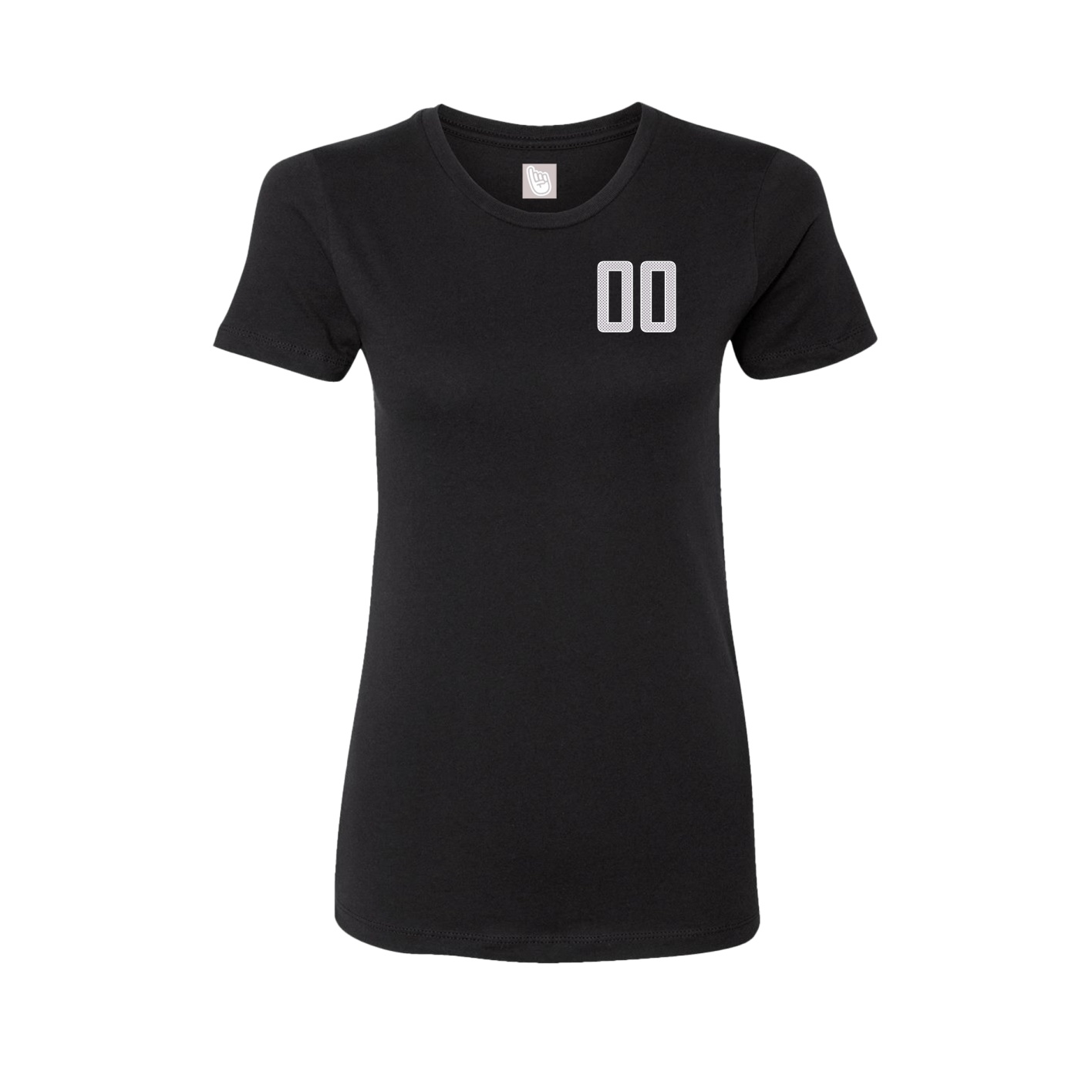 Womens Tee — Front Shirsy in Black