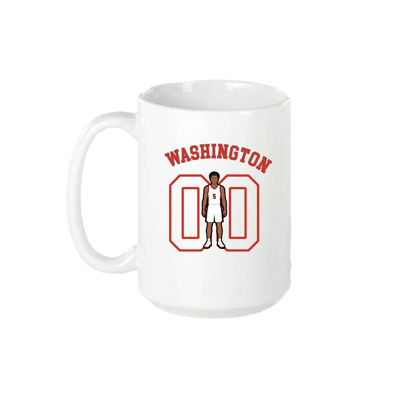 15oz Coffee Mug — Shirsey Arch in White