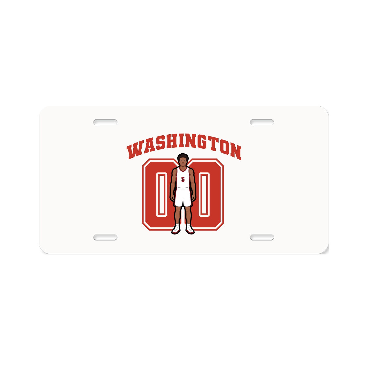 License Plate — Number in Classic