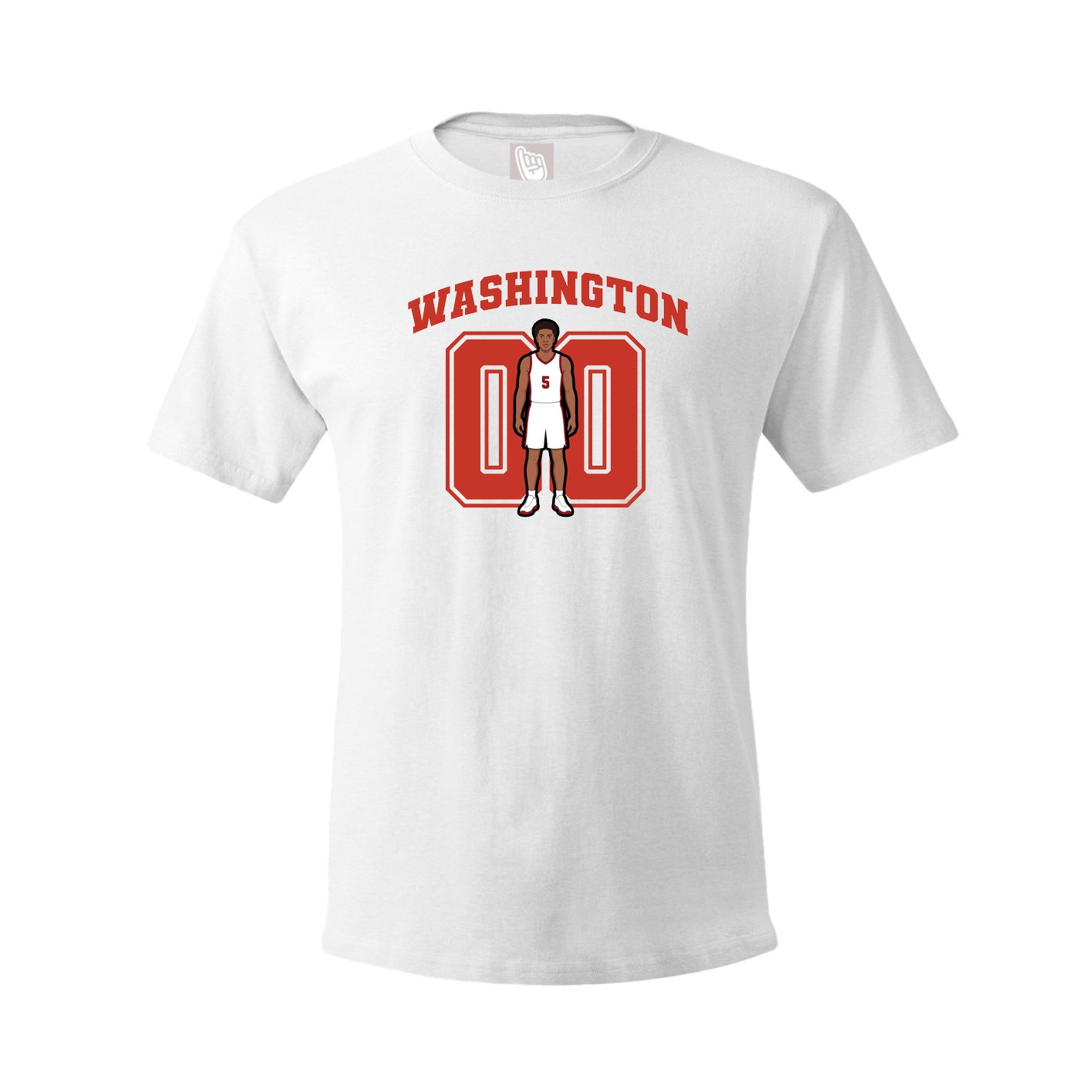Tee — Number in White