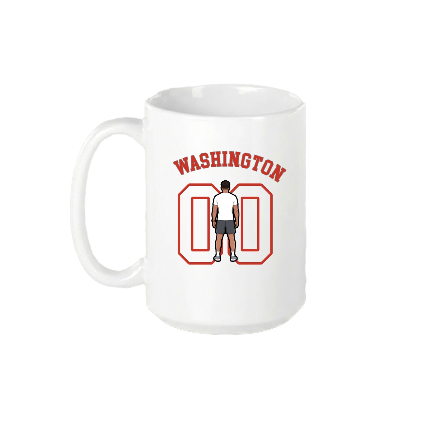 15oz Coffee Mug — Shirsey Arch in White