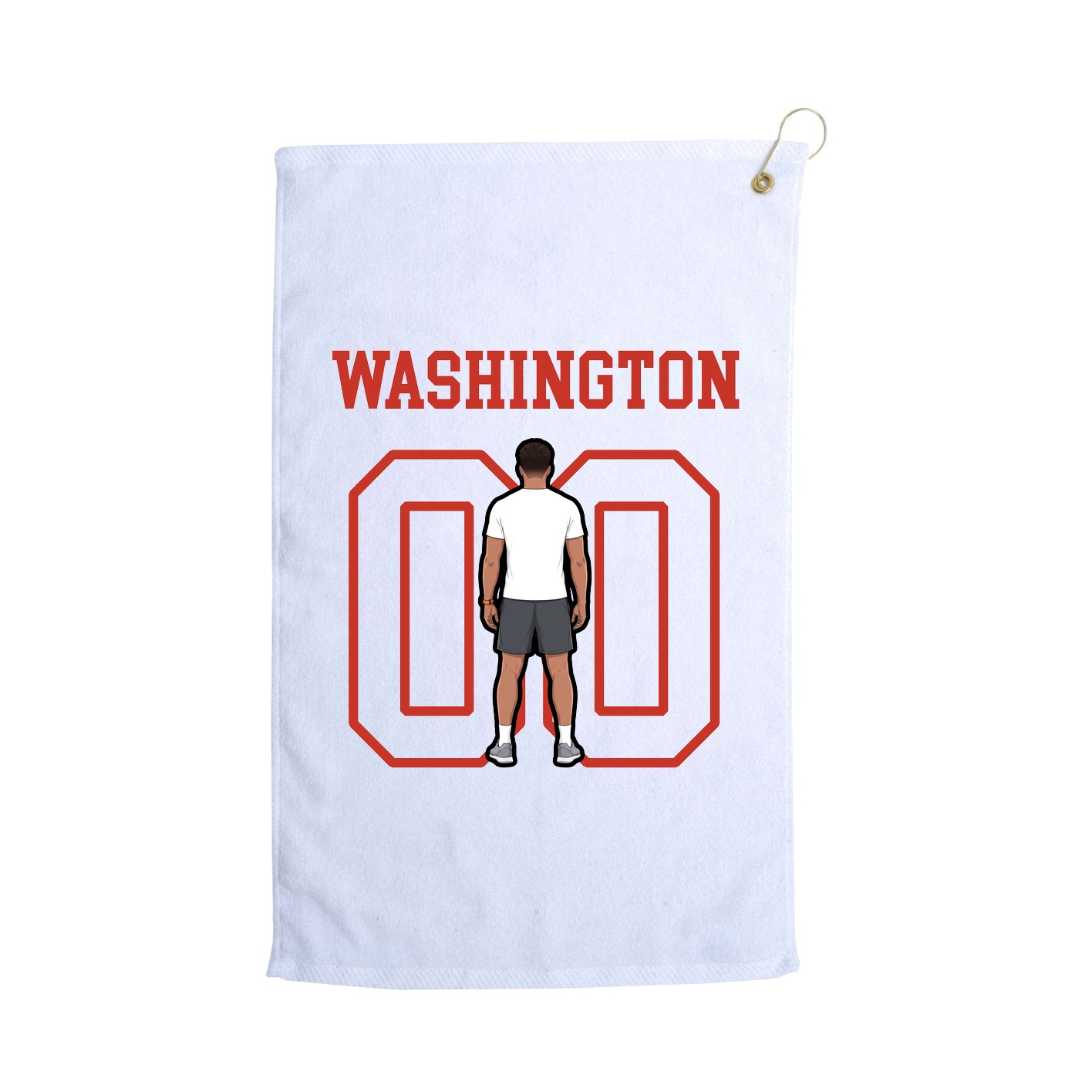 Golf Towel — Shirsey in White