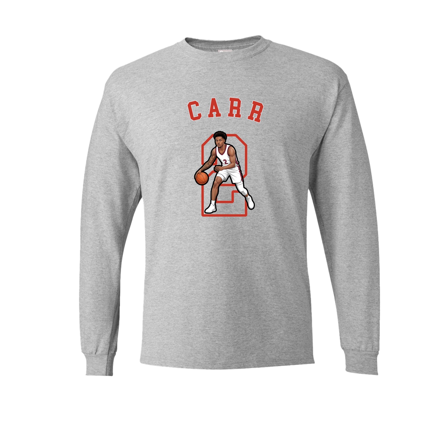 Long Sleeve Tee — Shirsey Arch in Grey