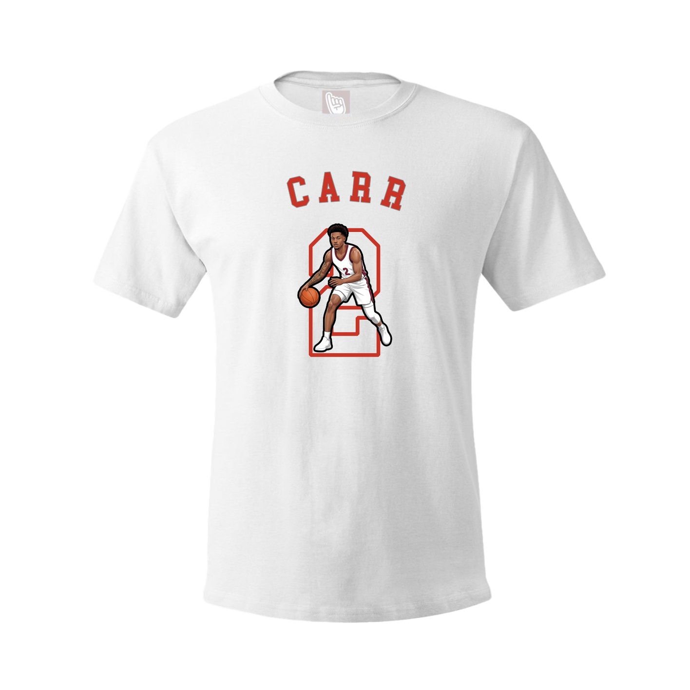Youth Tee — Shirsey Arch in White