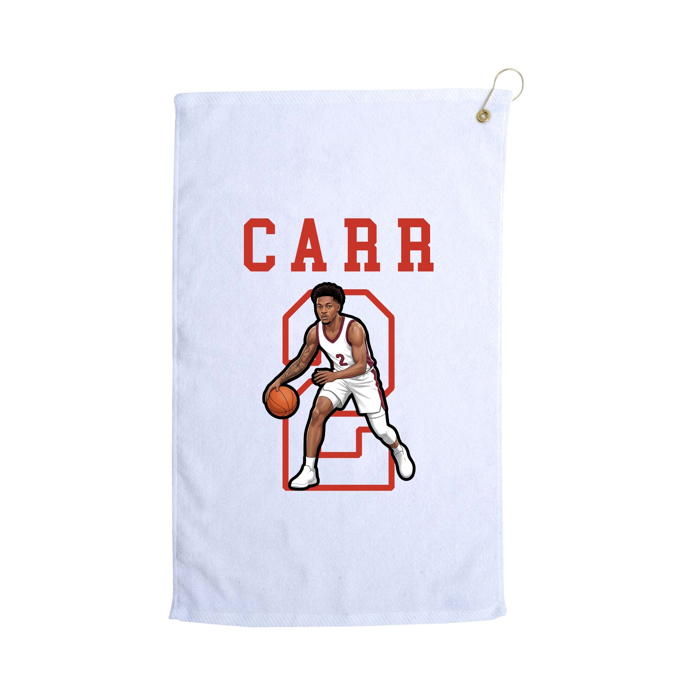 Golf Towel — Shirsey in White
