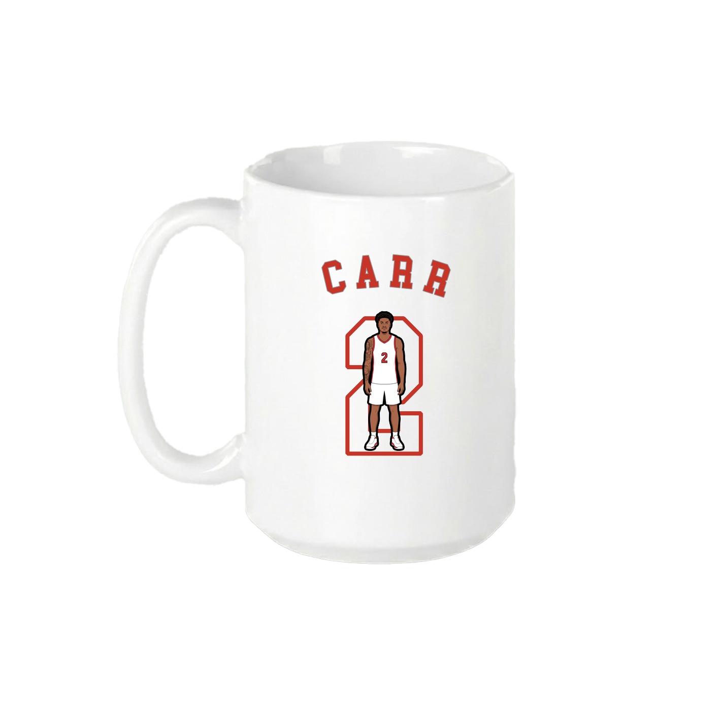 15oz Coffee Mug — Shirsey Arch in White