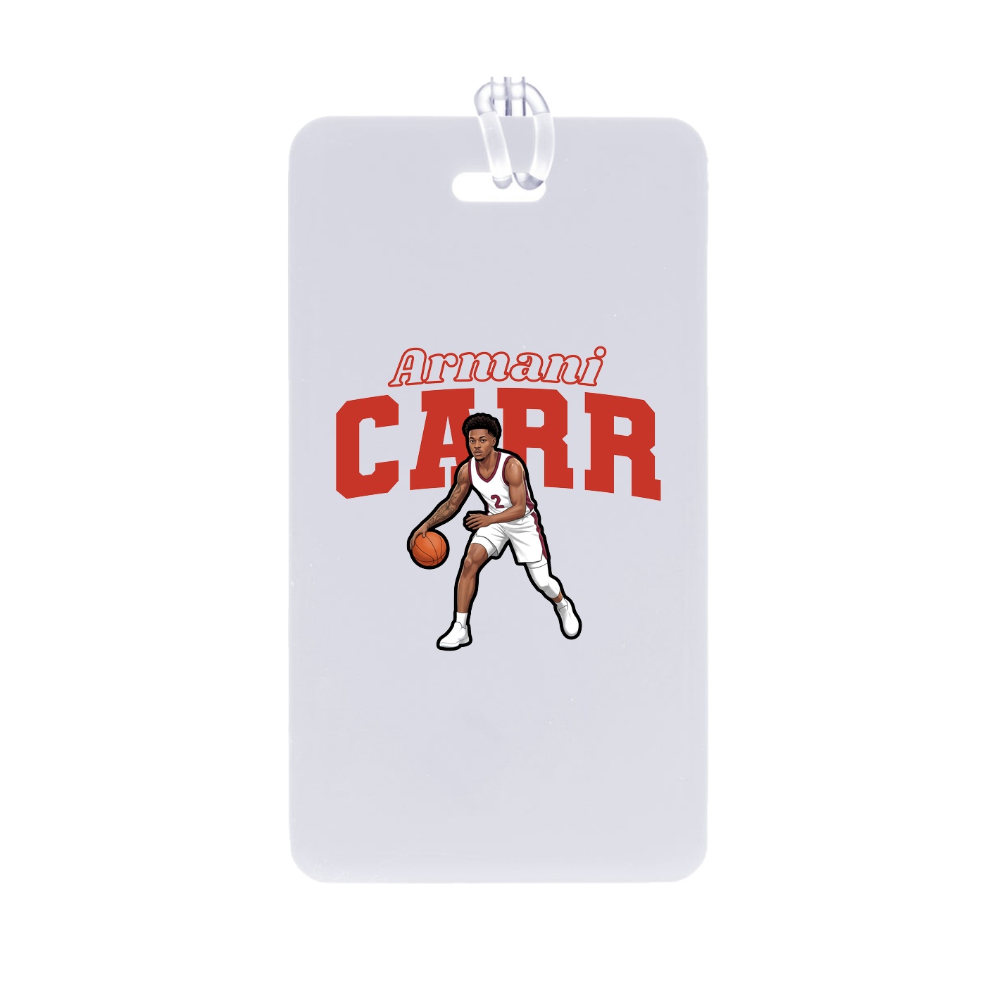 Bag Tag — Name Arch in Classic