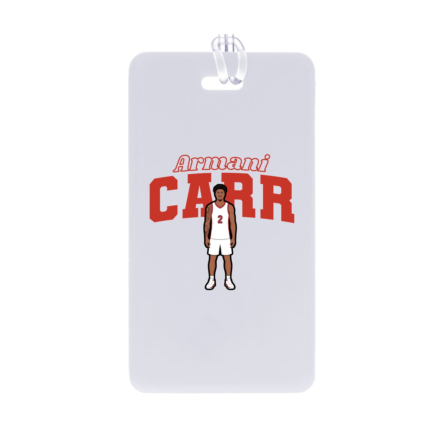 Bag Tag — Name Arch in Classic