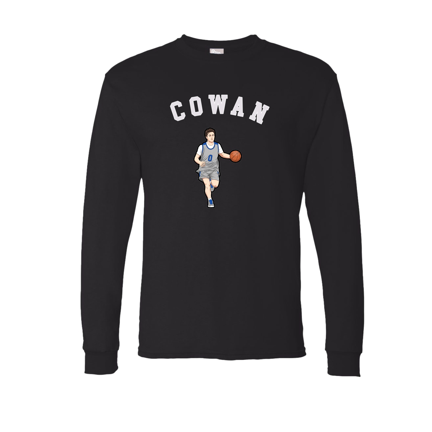 Long Sleeve Tee — Shirsey Arch in Black