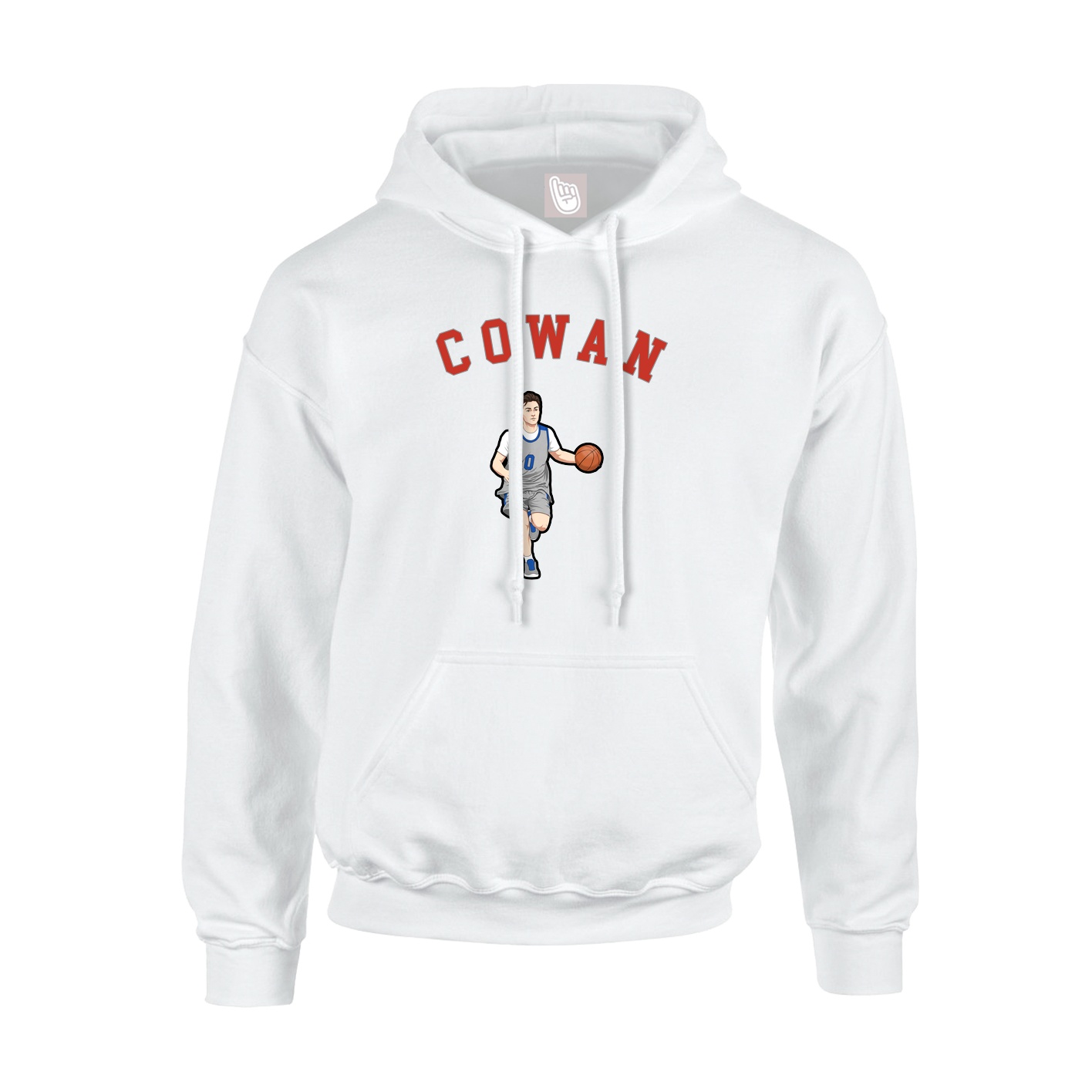 Hoodie — Shirsey Arch in White
