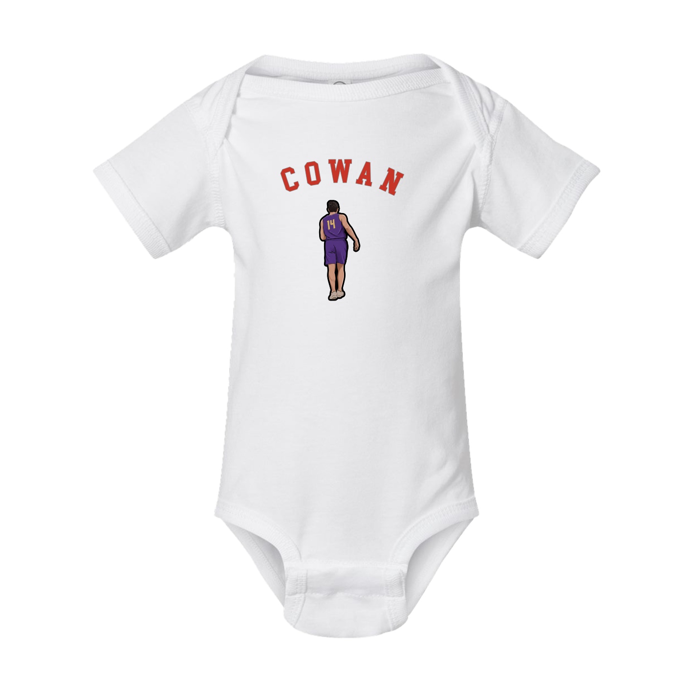 Baby Onesie — Shirsey Arch in White