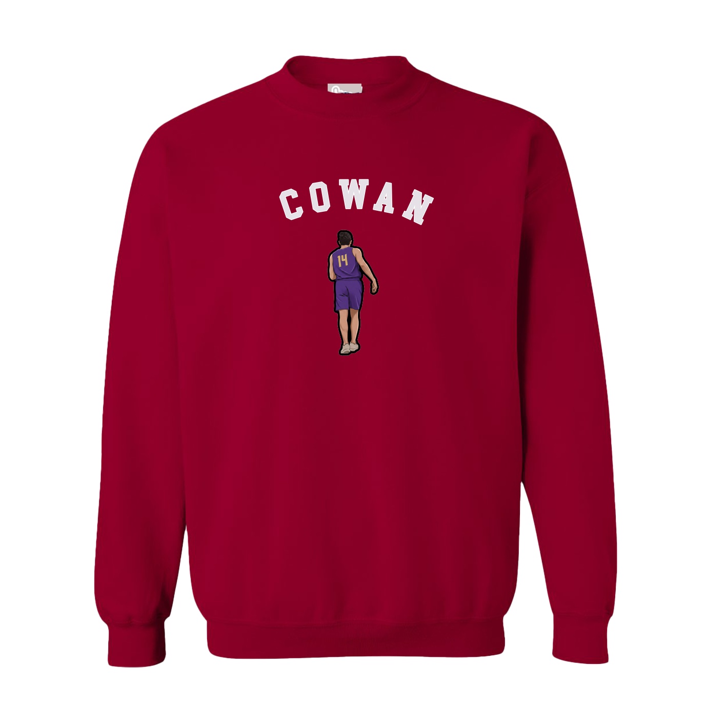 Fleece Crew — Shirsey Arch in Cardinal