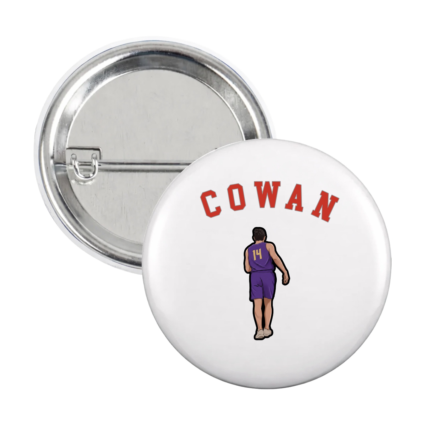 Game Day Button — Shirsey Arch in White