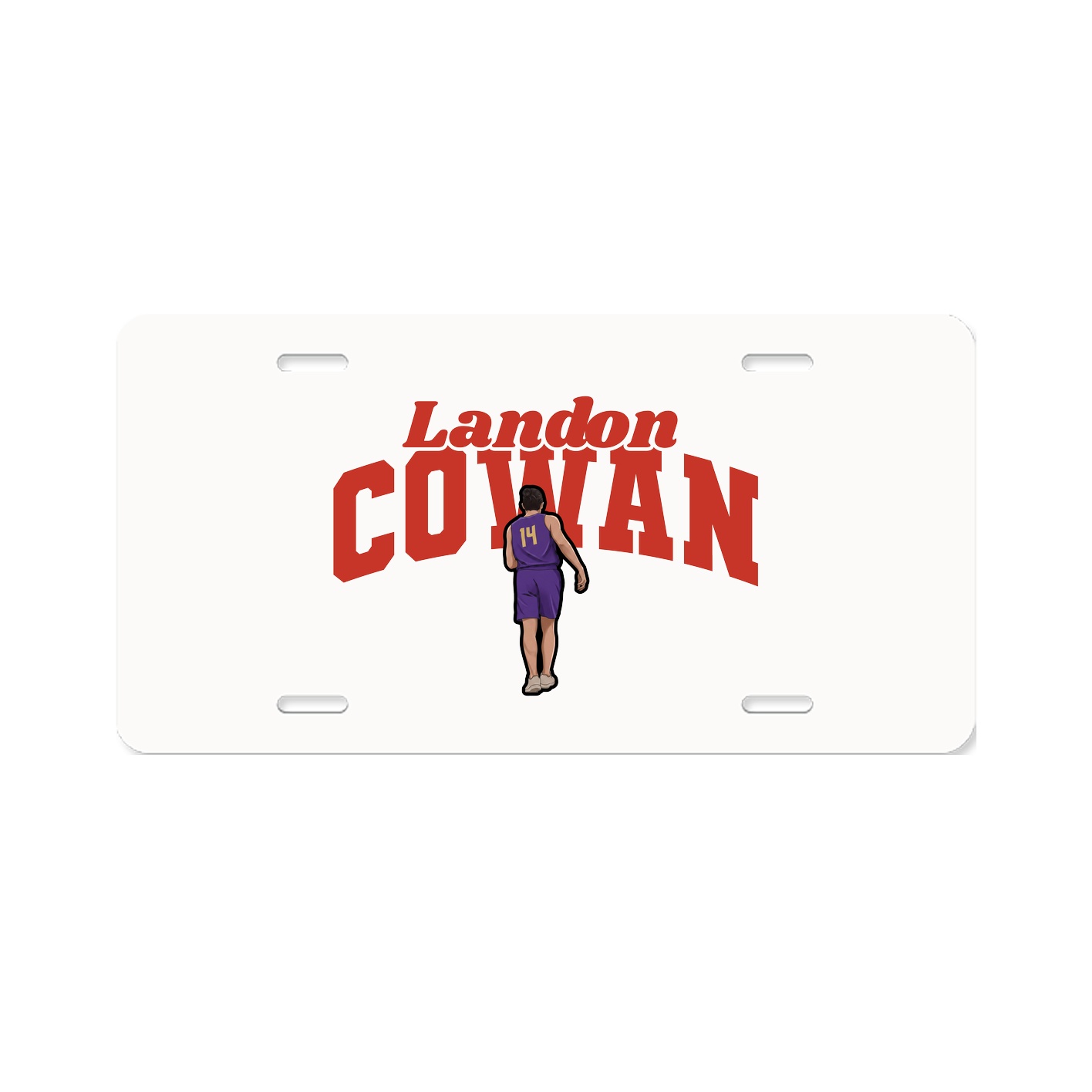 License Plate — Signature Arch in Classic
