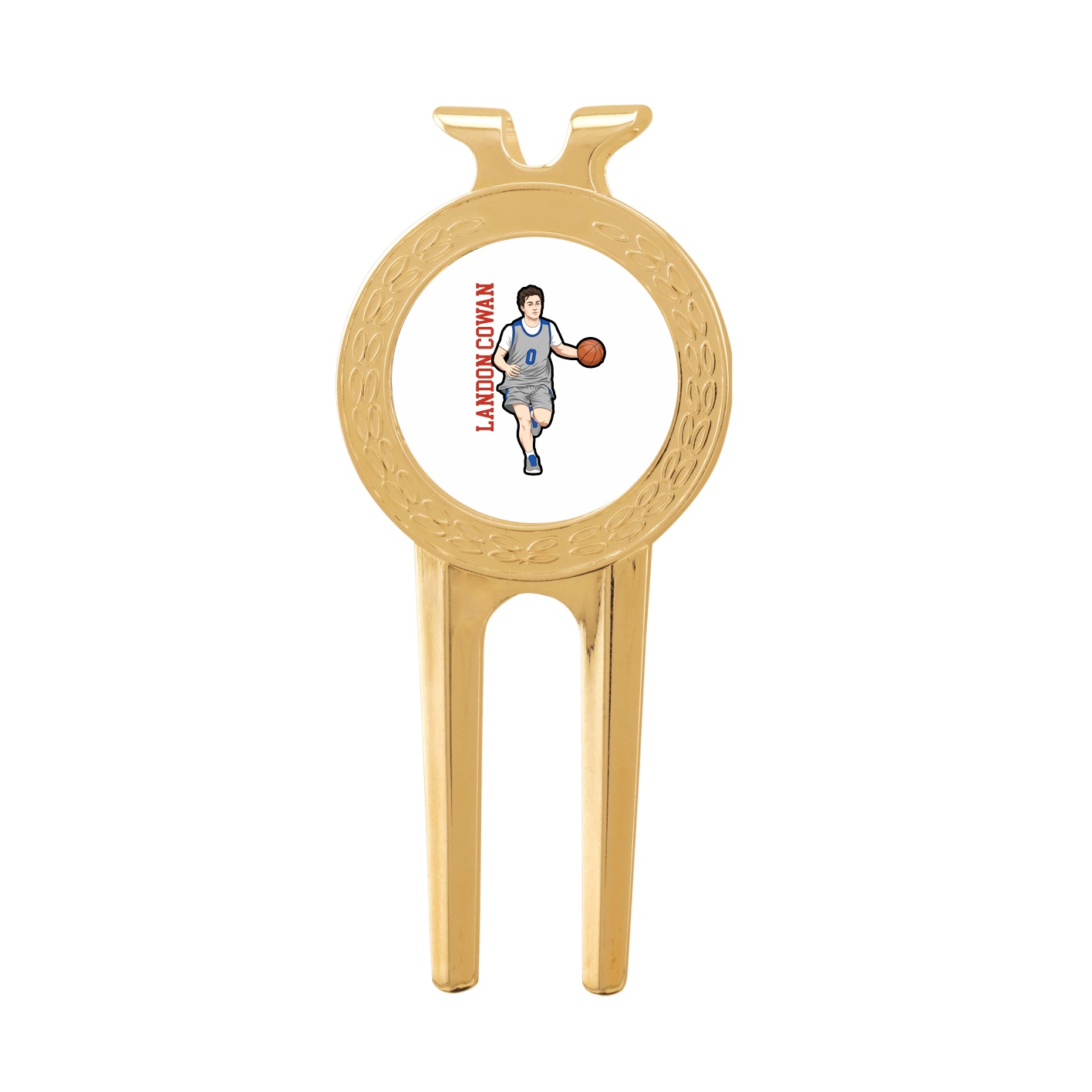 Divot Tool with Ball Marker — Name Vertical in Classic