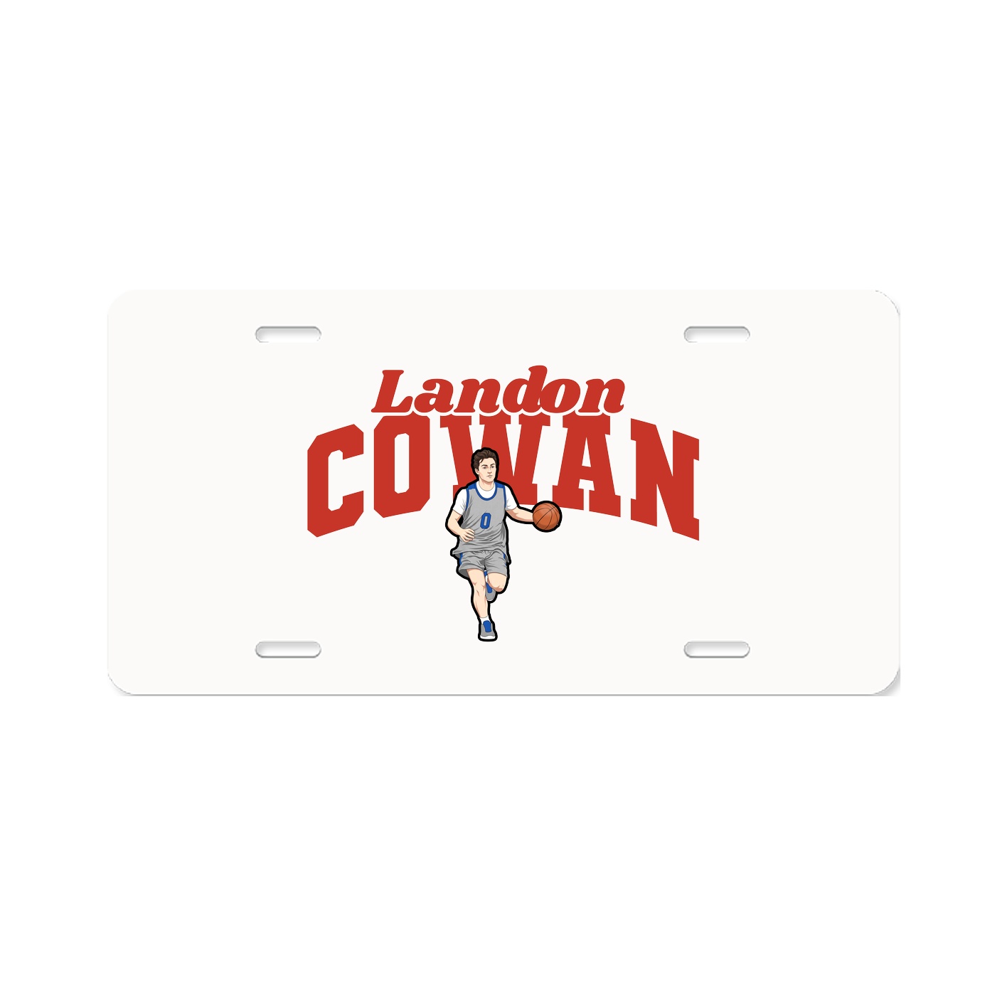License Plate — Signature Arch in Classic
