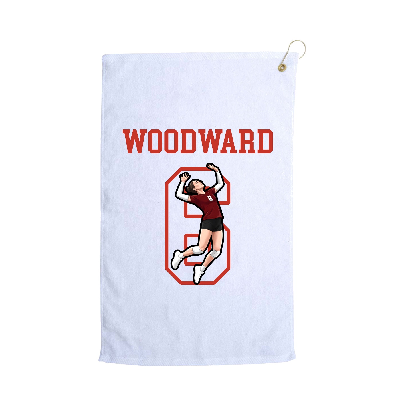 Golf Towel — Shirsey in White