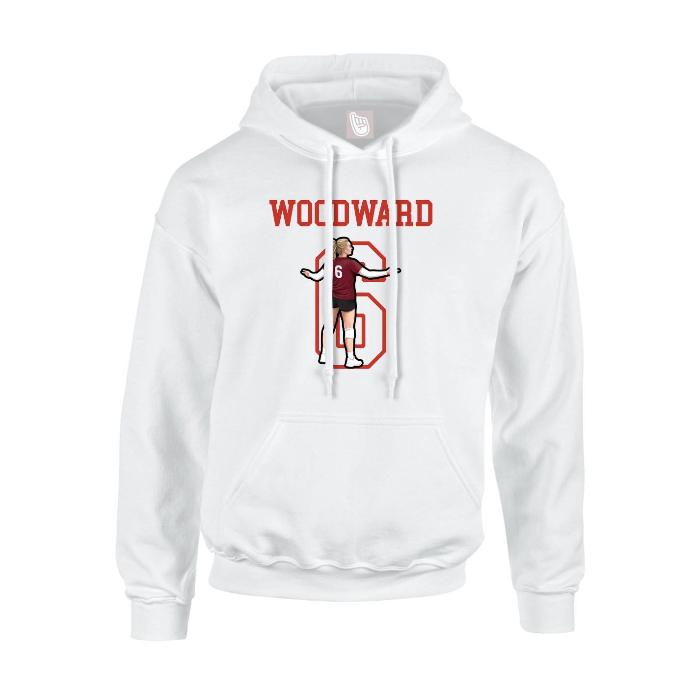 Youth Hoodie — Shirsey in White