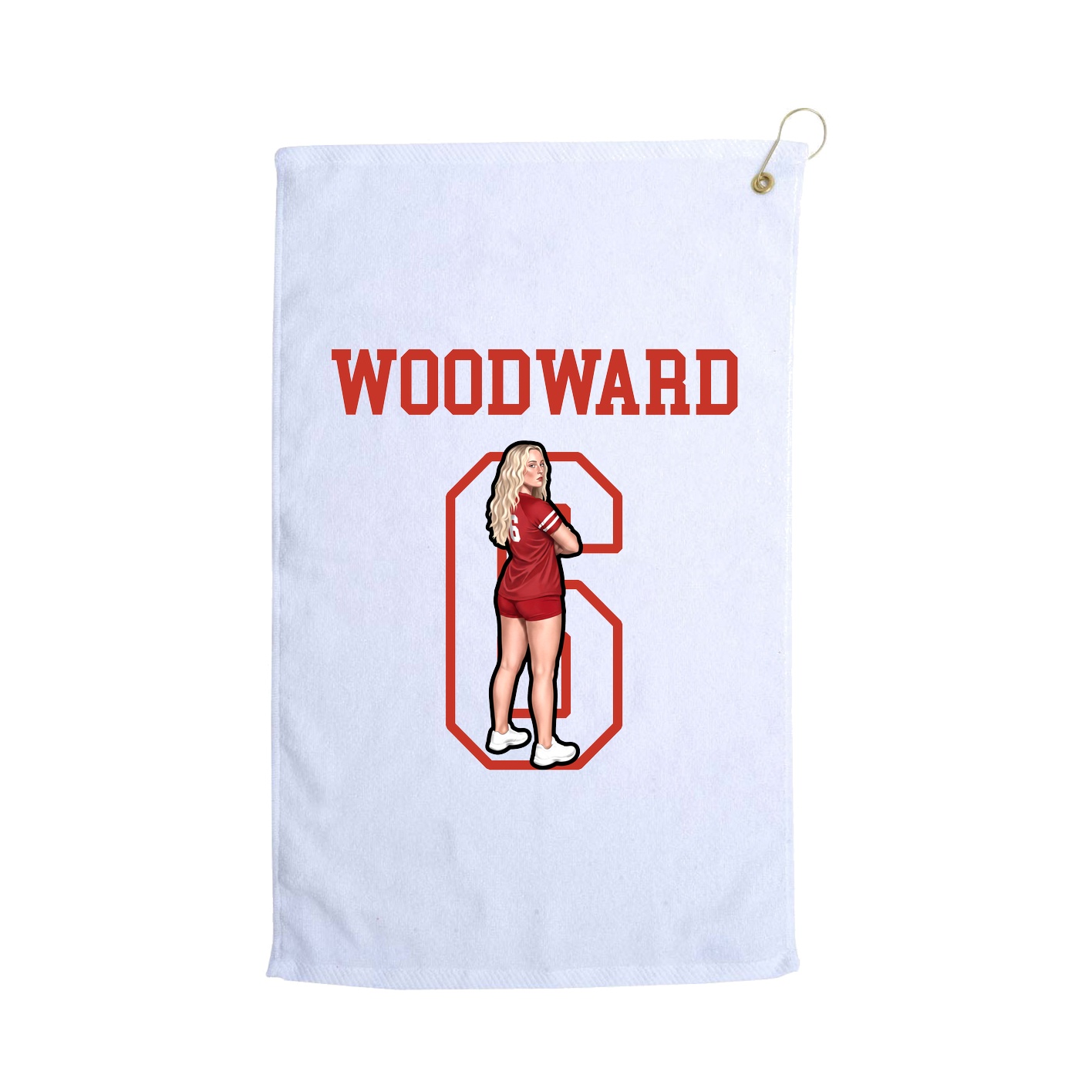 Golf Towel — Shirsey in White