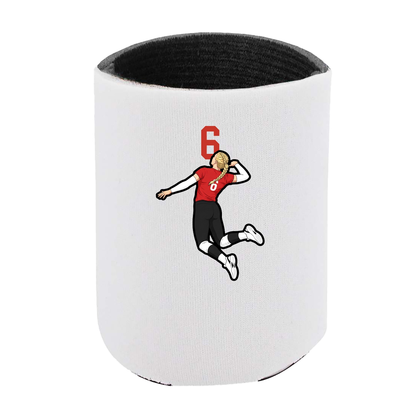Can Holder — Number Top in White
