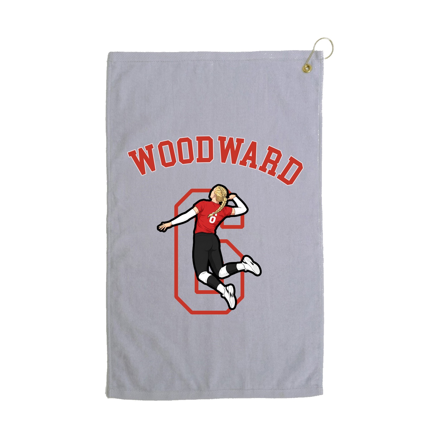Golf Towel — Shirsey Arch in Grey