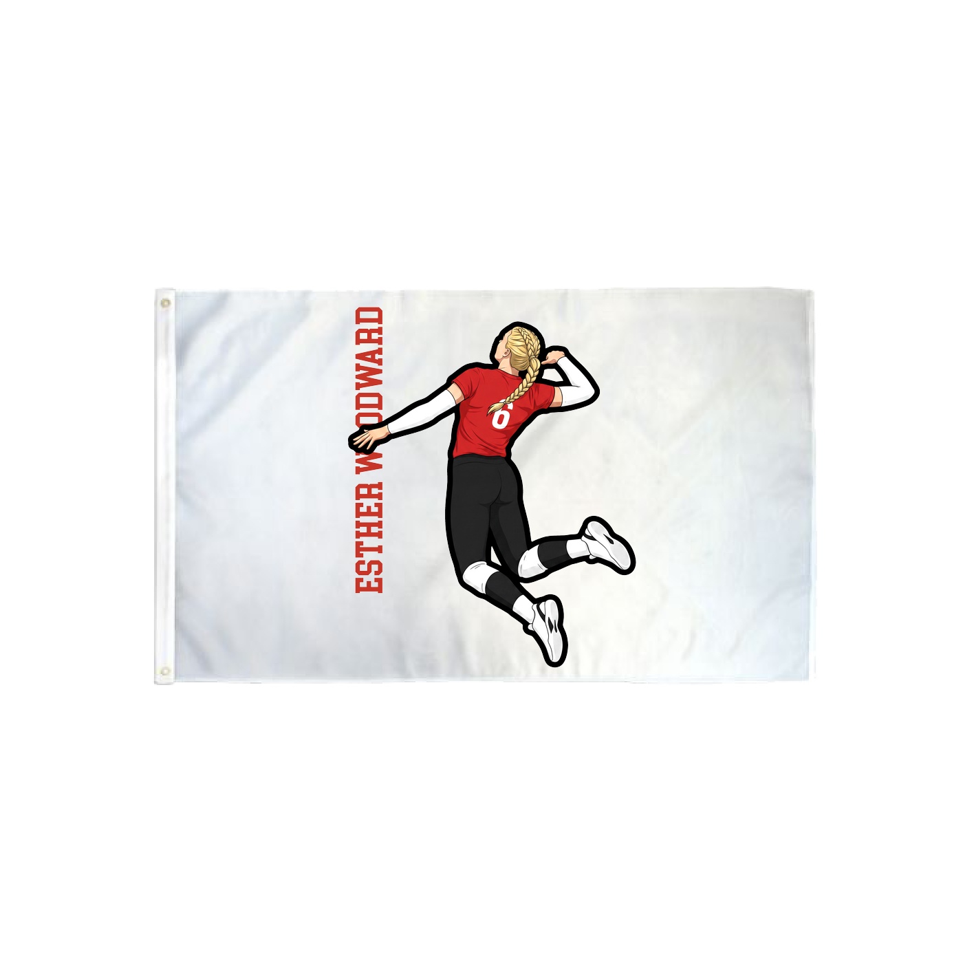3x5 Flag — Name Vertical in Classic