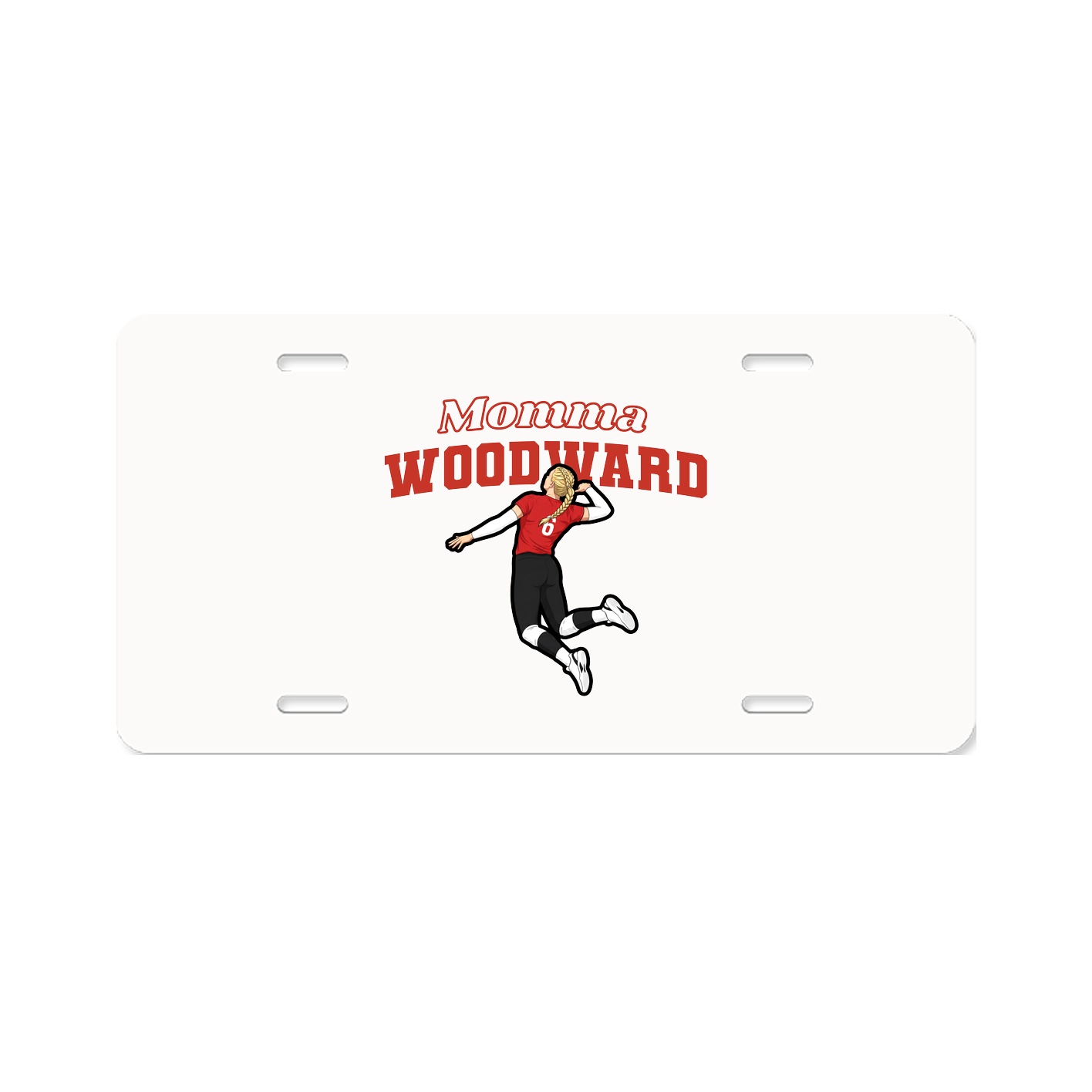 License Plate — Mothers Day Block in Classic