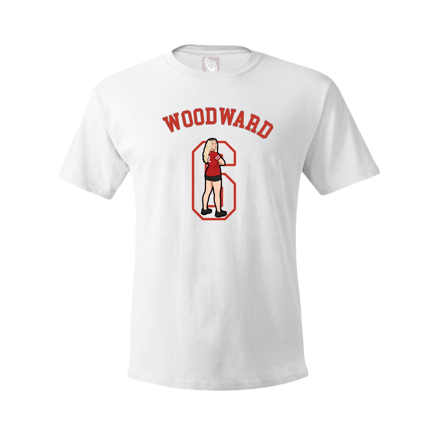 Youth Tee — Shirsey Arch in White