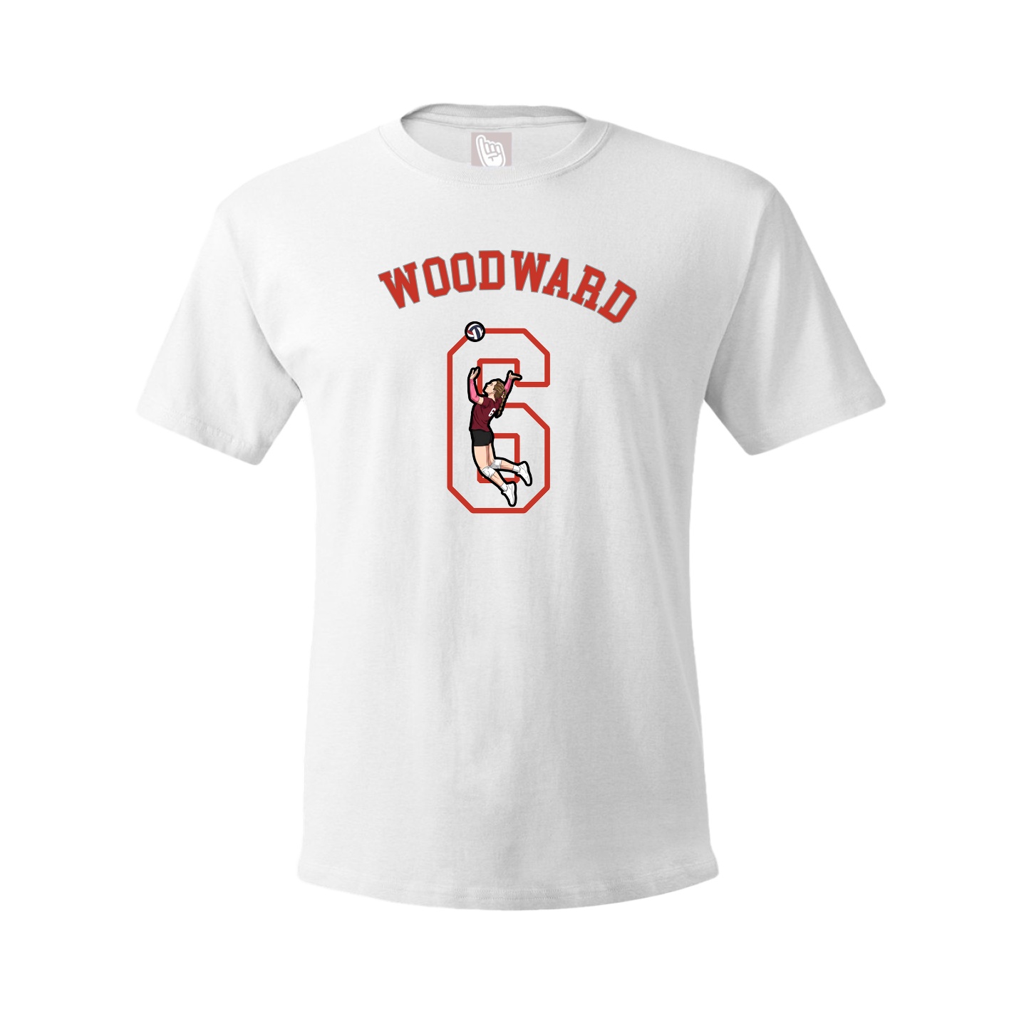Youth Tee — Shirsey Arch in White