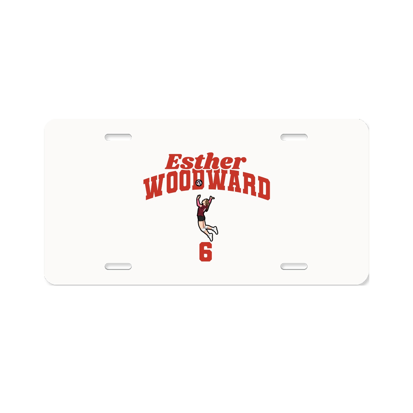 License Plate — Signature Arch in Classic