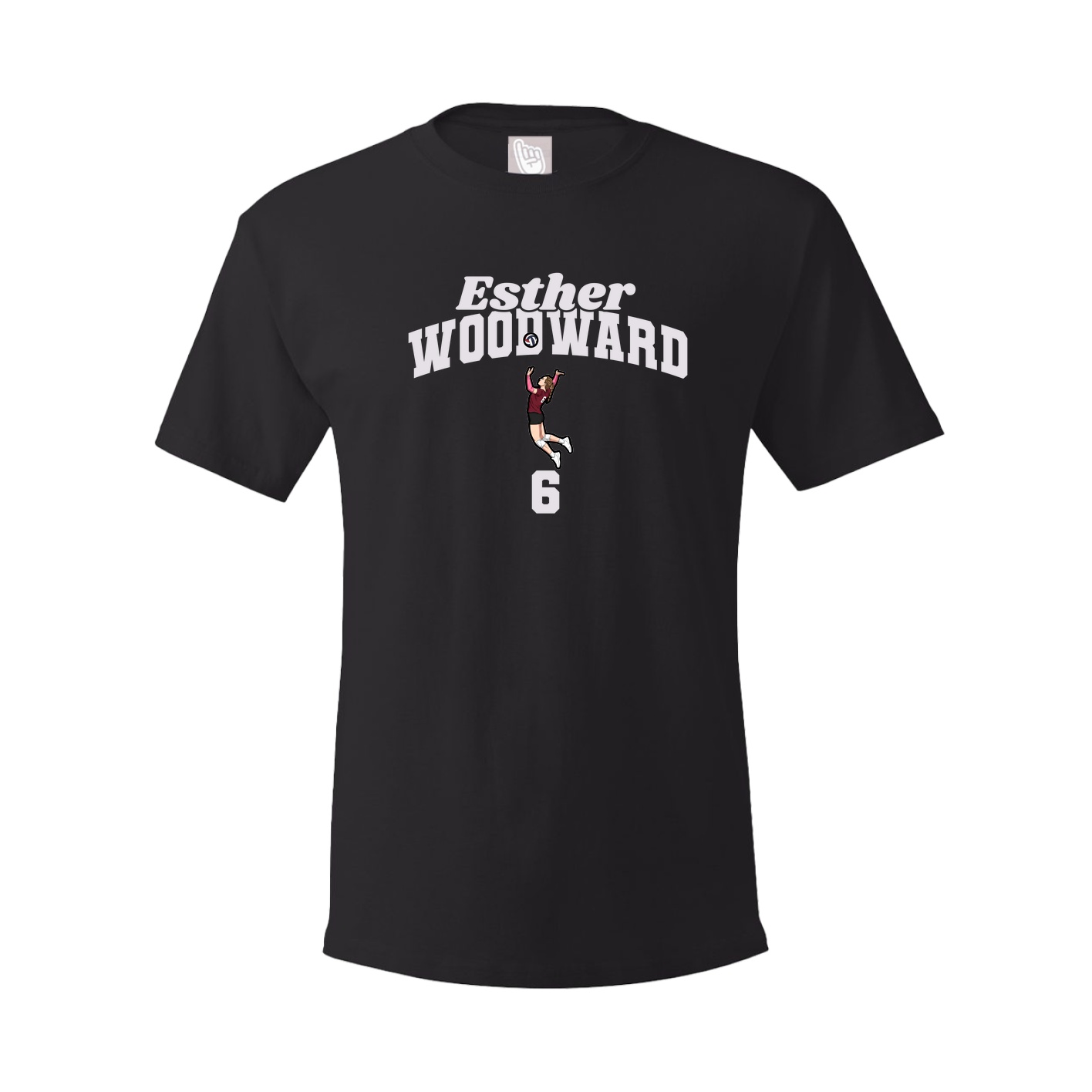 Tee — Signature Arch in Black