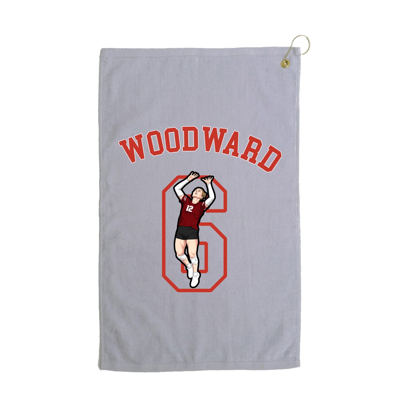 Golf Towel — Shirsey Arch in Grey