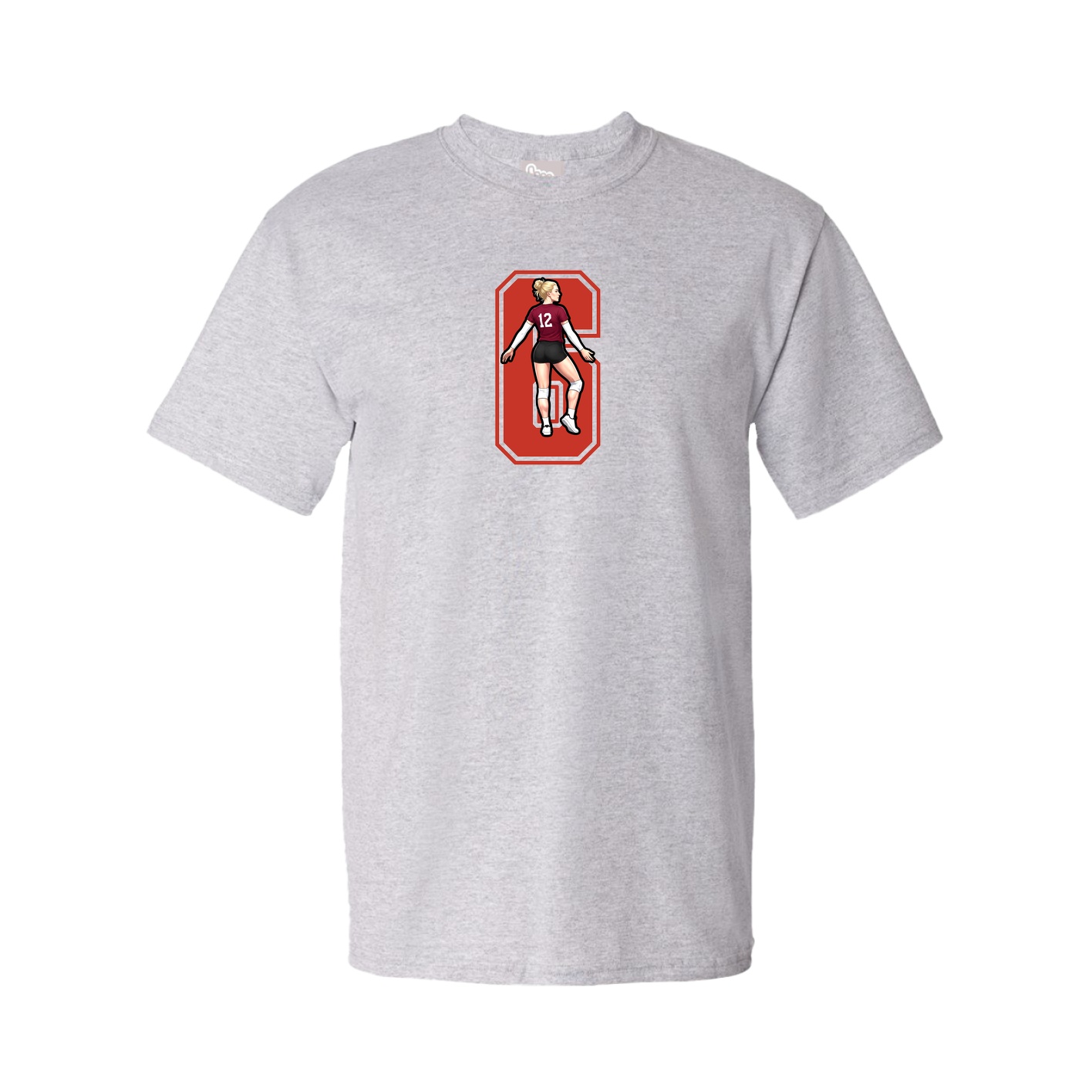Tee — Number in Grey