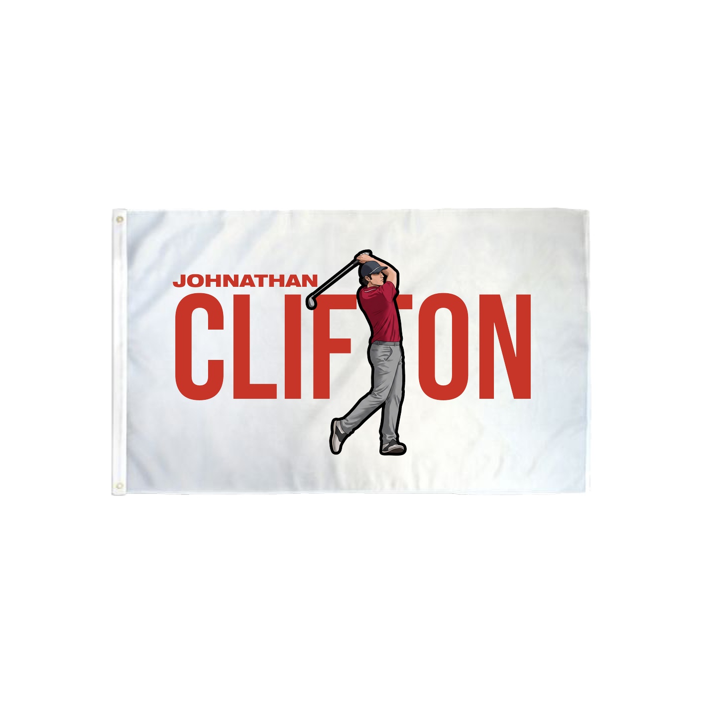 3x5 Flag — Player Name in Classic