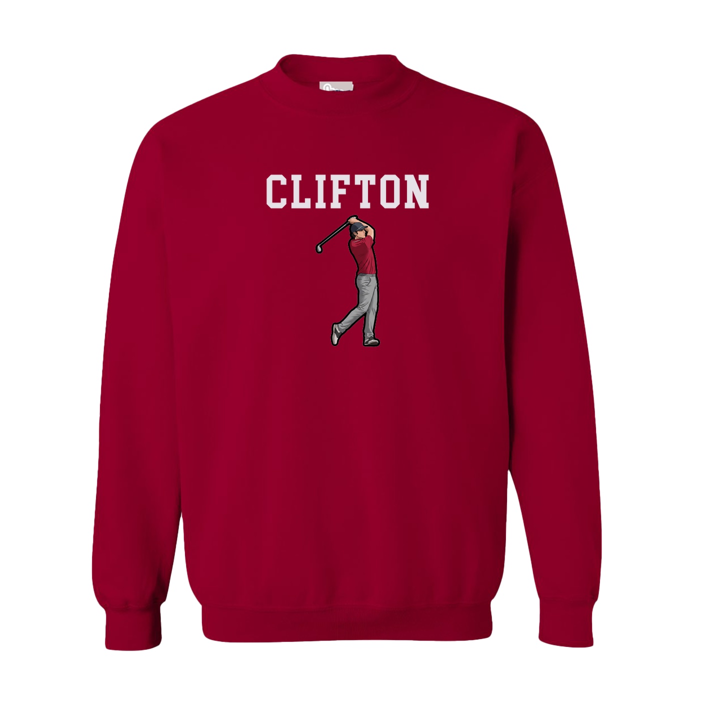 Fleece Crew — Shirsey in Cardinal