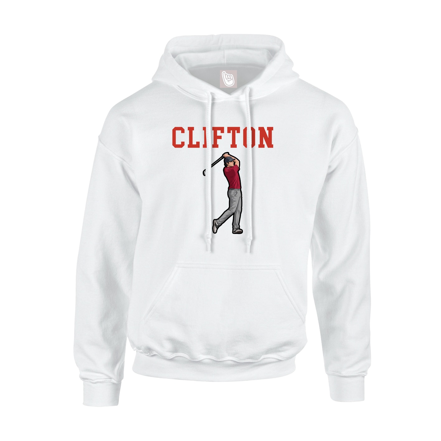 Youth Hoodie — Shirsey in White