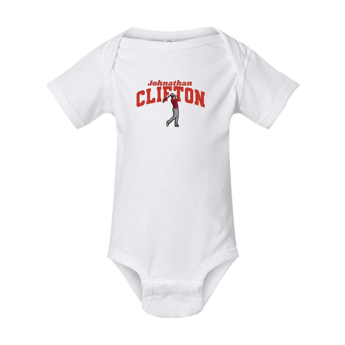 Baby Onesie — Signature Arch in White