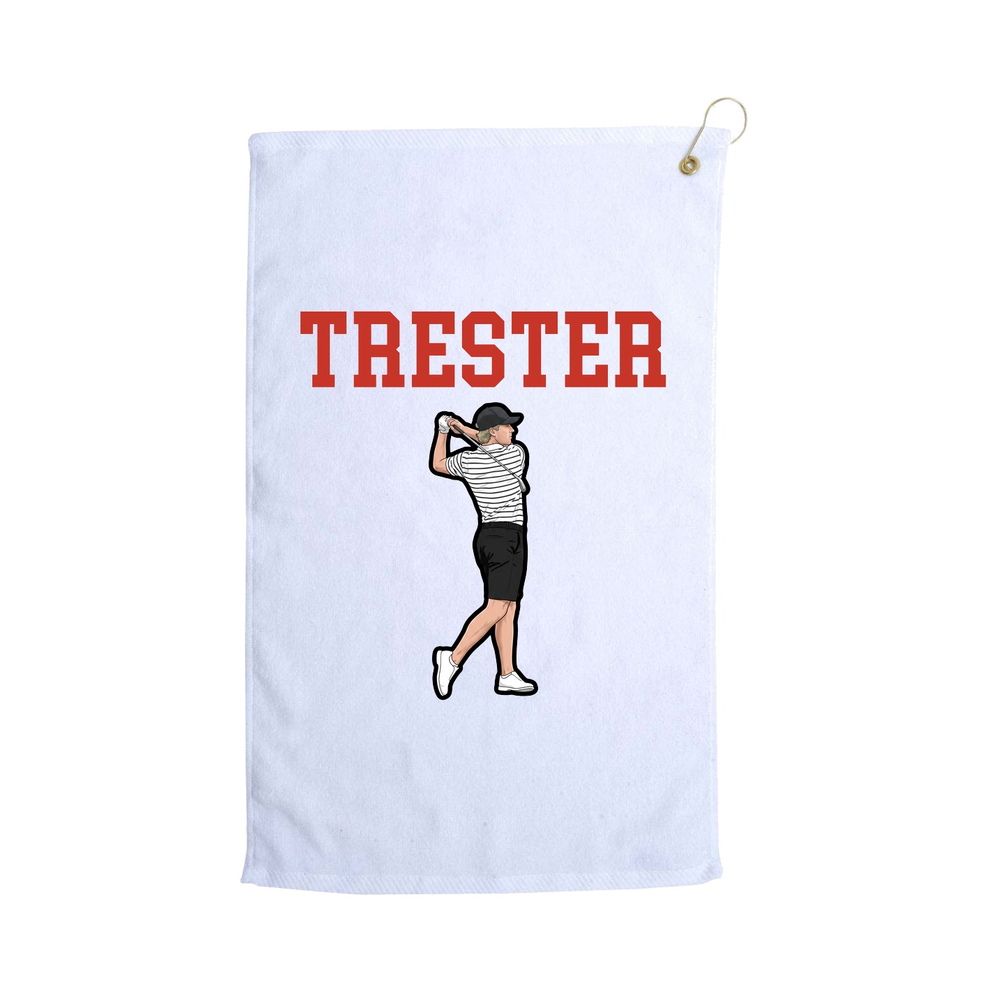 Golf Towel — Shirsey in White