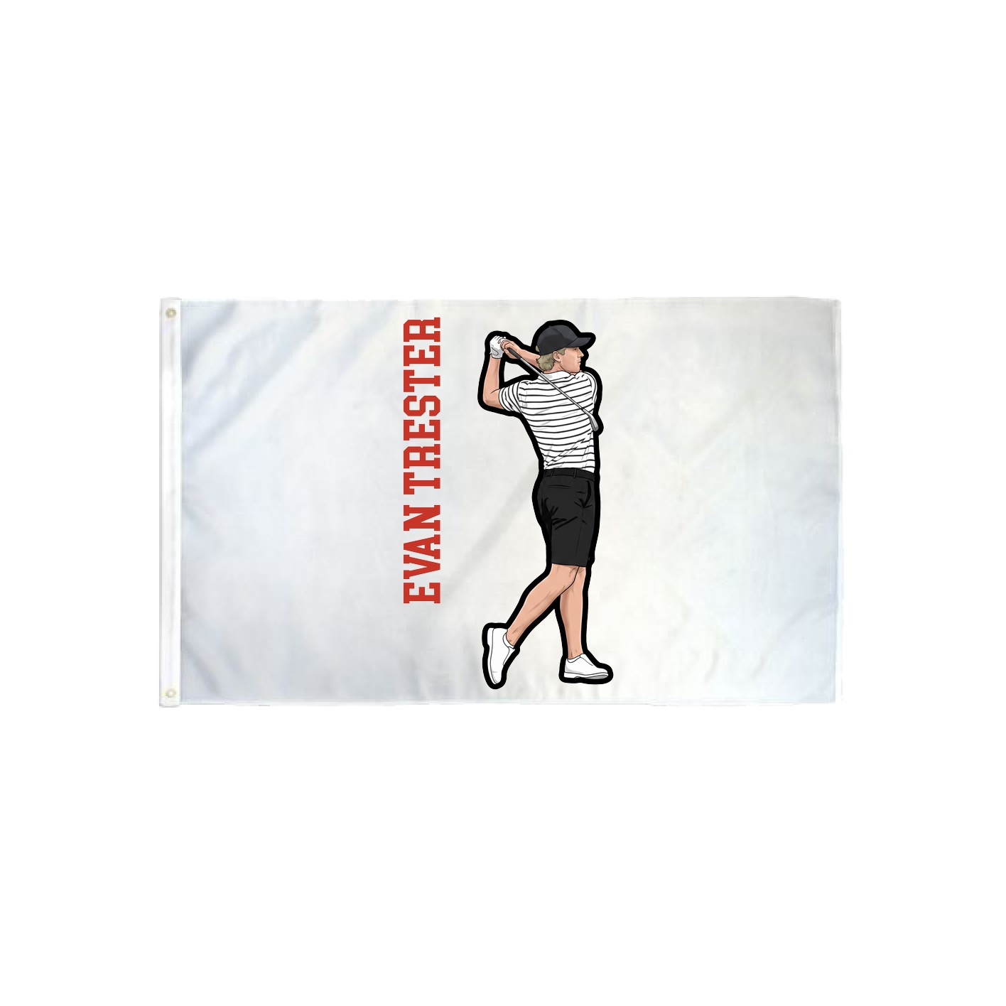 3x5 Flag — Name Vertical in Classic