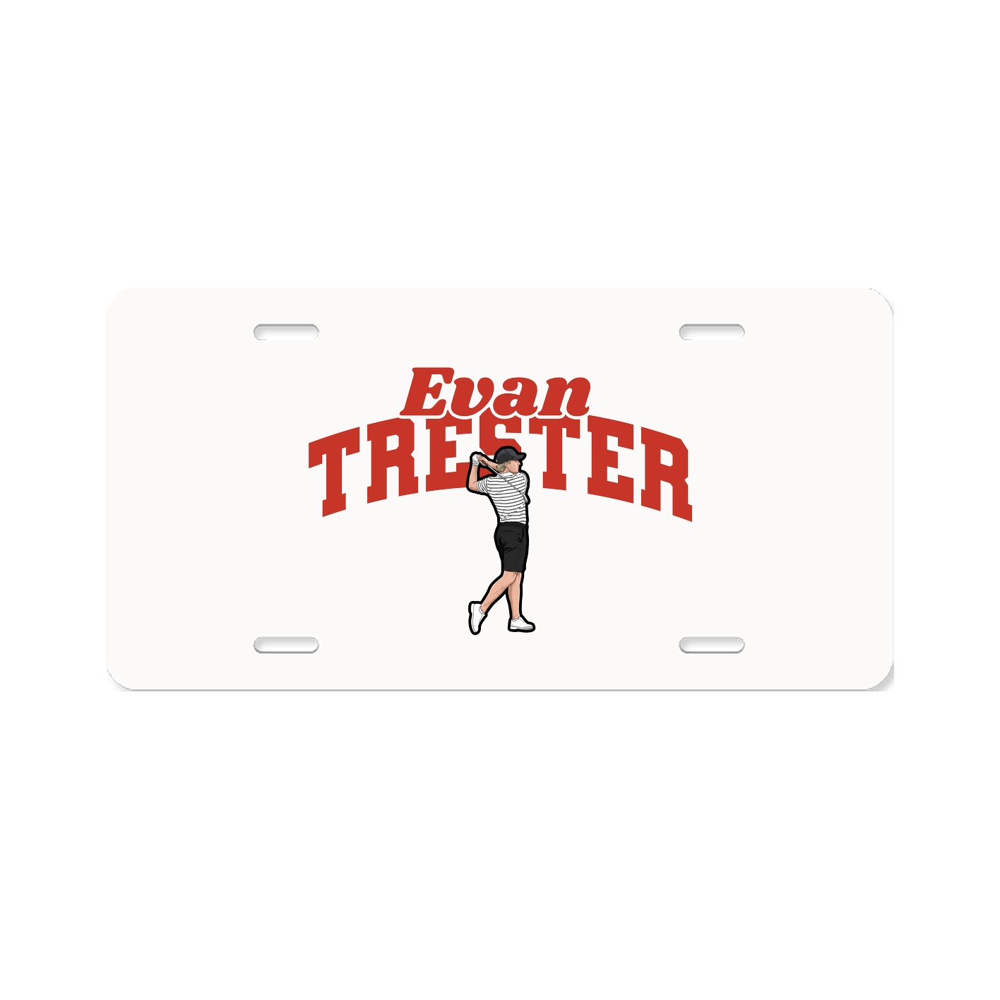 License Plate — Signature Arch in Classic